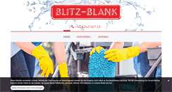 Desktop Screenshot of blitz-blank.at